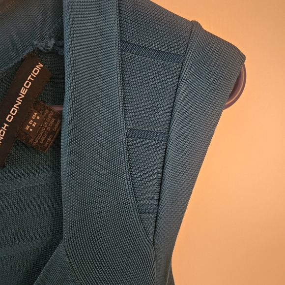 French Connection Teal Dress - Picture 3 of 5